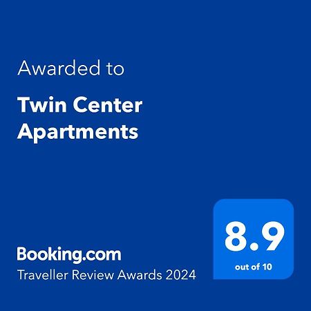 Twin Center Apartments Belgrad Exteriör bild