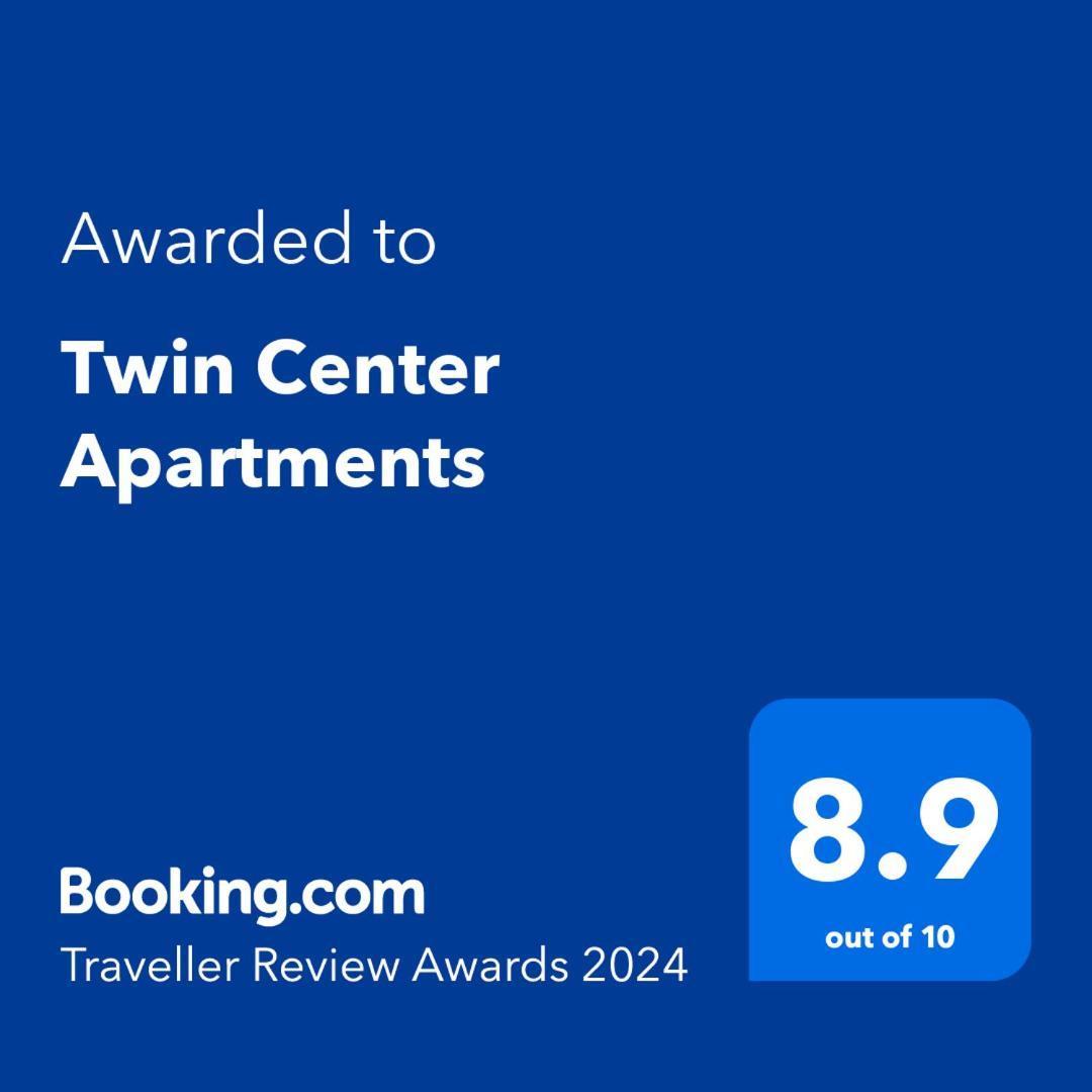 Twin Center Apartments Belgrad Exteriör bild